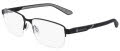 Dragon DR5016 Satin Black/ Black Grey (002) Eyeglasses - Color Image