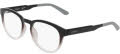 Dragon DR9018 Black Gradient (009) Eyeglasses - Color Image