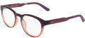 Dragon DR9018 Grape Horn Gradient (525) Eyeglasses - Color Image