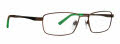 Ducks Unlimited Elevation Brown Eyeglasses - Color Image