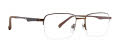 Ducks Unlimited Interceptor Matte Brown Eyeglasses - Color Image