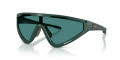EA7 Q74001 Matte Poseidon/Blue (6289/1) Sunglasses - Color Image