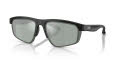 EA7 Q74003 Matte Black/Petrol Green Mirror Silver (628882) Sunglasses - Color Image