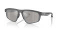 EA7 Q74003 Matte Dark Antracite/Light Grey Mirror Silver (62986G) Sunglasses - Color Image