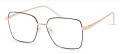 ECO Alta Black/Rose Gold Eyeglasses - Color Image