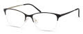 ECO Vaile Black Gold Eyeglasses - Color Image