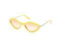 Emilio Pucci EP0223 Shiny Light Yellow (39F) Sunglasses - Color Image