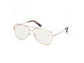 Emilio Pucci EP0229 Shiny Pale Gold (032) Sunglasses - Color Image