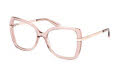 Guess GU50245 Shiny Beige (057) Eyeglasses - Color Image