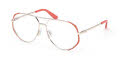 Guess GU50247 Shiny Light Orange (043) Eyeglasses - Color Image