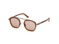 Ermenegildo Zegna EZ0231 Shiny Dark Brown (48J) Sunglasses - Color Image