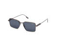 Ermenegildo Zegna EZ0243 Matte Gunmetal (09V) Sunglasses - Color Image