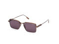 Ermenegildo Zegna EZ0243 Shiny Dark Bronze (38A) Sunglasses - Color Image