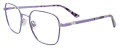 EasyClip EC668 No Clip On Lens Lilac & Tortoise Lilac (080) Eyeglasses - Color Image