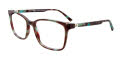 EasyClip EC564 With Magnetic Clip-On Lens Matte Dark Demi Green (060) Eyeglasses - Color Image