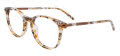 EasyClip EC658 No Clip On Lens Brown & Black (010) Eyeglasses - Color Image