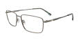 EasyClip EC672 with Magnetic Clip On Lens Satin Steel (020) Eyeglasses - Color Image