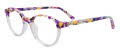 EasyClip EC692 No Clip On Lens Purple & Multicolor (080) Eyeglasses - Color Image