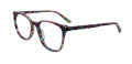 EasyClip EC708 with Magnetic Clip On Lens Purple Camo (080) Eyeglasses - Color Image