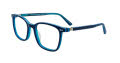 EasyClip EC733 No Clip On Lens Blue & Light Blue (050) Eyeglasses - Color Image