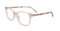 EasyClip EC740 No Clip On Lens Transparent Beige / Multicolor (010) Eyeglasses - Color Image
