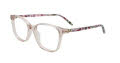 EasyClip EC740 No Clip On Lens Transparent Pink / Multicolor (030) Eyeglasses - Color Image