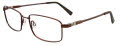 Easytwist ET972 No Clip-On Lens Matte Dark Brown (10) Eyeglasses - Color Image
