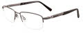 Easytwist ET973 No Clip-On Lens Matte Silver (20) Eyeglasses - Color Image