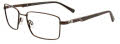 Easytwist ET974 No Clip-On Lens Matte Dark Brown (10) Eyeglasses - Color Image