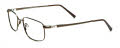 Easytwist ET840 No Clip-On Lens Satin Dark Brown (10) Eyeglasses - Color Image