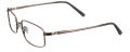 Easytwist ET891 No Clip-On Lens Shiny Med. Copper Brown (10) Eyeglasses - Color Image