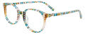 EasyClip EC537 No Clip-On Lens Blue Multicolor (050) Eyeglasses - Color Image