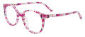 EasyClip EC537 No Clip-On Lens Purple Multicolor (080) Eyeglasses - Color Image