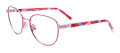 Easytwist Kids ET9000 Kids No Clip-On Lens Satin Red & Light Pink (030) Eyeglasses - Color Image