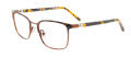 Easytwist Kids ET9001 Kids No Clip-On Lens Satin Demi Brown & Brown (010) Eyeglasses - Color Image