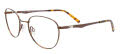 Easytwist ET9005 Satin Demi Amber & Brown/Matt Brown (010) Eyeglasses - Color Image