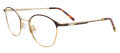 Easytwist Kids ET9004 Kids No Clip-On Lens Shiny Demi Amber & Shiny Gold (010) Eyeglasses - Color Image