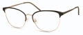 ECO Marie Black/Gold Eyeglasses - Color Image