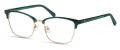 ECO Olive Dark Green Eyeglasses - Color Image
