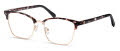 ECO Olive Dark Purple Tort Eyeglasses - Color Image