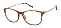 Elle EL 13483 Tortoise Eyeglasses - Color Image