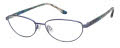 Elle EL 13489 Blue Eyeglasses - Color Image
