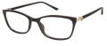 Elle EL 13498 Black Eyeglasses - Color Image