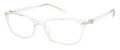 Elle EL 13498 Clear Eyeglasses - Color Image