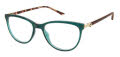 Elle EL 13499 Green Eyeglasses - Color Image