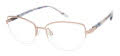 Elle EL 13507 Rose Eyeglasses - Color Image