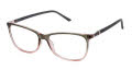Elle EL 13409 Smoke Eyeglasses - Color Image