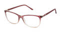 Elle EL 13409 Wine Eyeglasses - Color Image