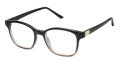 Elle EL 13578 Black Eyeglasses - Color Image