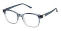 Elle EL 13578 Blue Eyeglasses - Color Image
